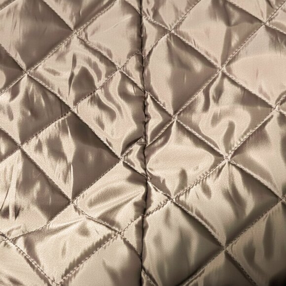 Ralph Lauren Women Green Quilted Jacket Faux Sherpa Collar (L Size) EST MCMLXVII - Picture 9 of 12